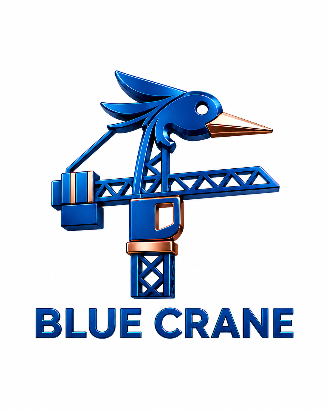 Blue Crane 3D